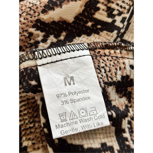 SHEIN animal print knee length/below the knee dress size M - Picture 11 of 12